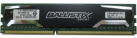 RAM 8GB 1600MHz  Crucial® BallistiX Sport™  • 9-9-9-24  • 1.5V