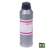 Тонер + чіп HP CLJ CP1215 Magenta, (40 гр) (Kaleidochrome, LJ-SET102M)