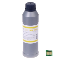 Тонер + чіп HP CLJ CP1215 Yellow, (40 гр) (Kaleidochrome, LJ-SET102Y)