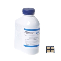 Тонер + чіп SAMSUNG CLP-300 Cyan, (50 гр) (IPM, LJ-SET201C1)