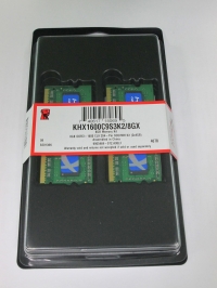 Kingston SODIMM DDR3-1600 8192MB PC3-12800 Kit 2x4096MB