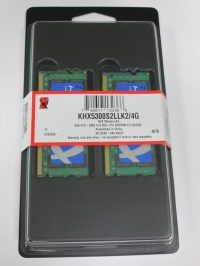 Kingston SODIMM DDR2-667 4096MB PC2-5300 Kit 2x2048MB HyperX
