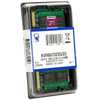 Оперативная память Kingston 2 GB SO-DIMM DDR2 667 MHz