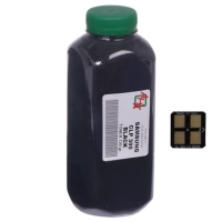 Тонер + чип SAMSUNG CLP-300 Black (АНК, 1500210) (120гр)