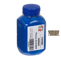 Тонер + чип XEROX Phaser 6121MFP Cyan (АНК, 1502685) (90гр)