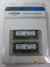 16GB (Kit 2x8Gb) 1600MHz Crucial® PC & Apple Mac • SODIMM CL=11 • Dual Volt.1.35/1.5V • Mac Certified