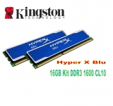 Оперативная память Kingston DDR3-1600 16384MB Non-ECC CL10 Kit of 2) XMP HyperX Blu